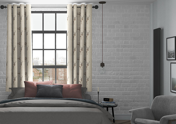 Glencoe, Natural - Made to Measure Curtains - Image 3